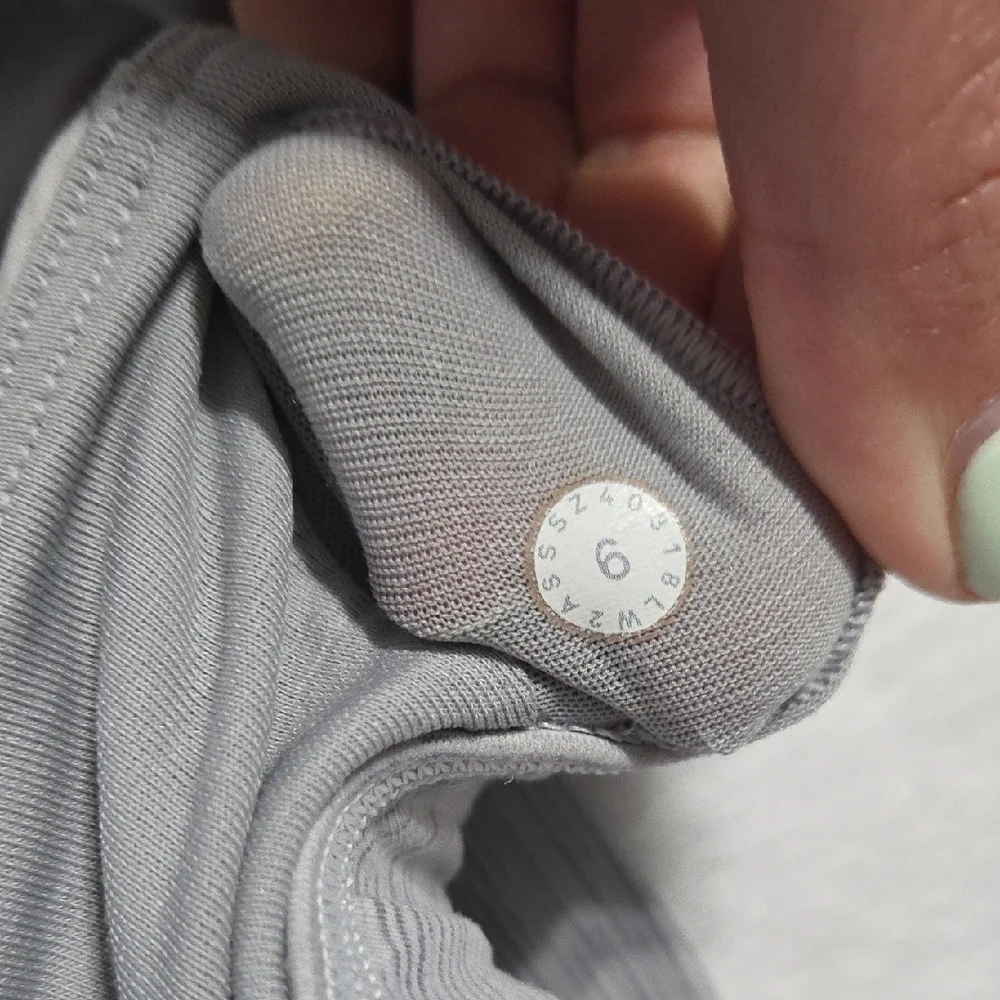 Lululemon Athletica Heather Gray Sports Bra - Picture 3 of 5